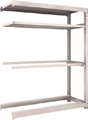 ＴＲＵＳＣＯ　Ｍ３型中量棚　１５００Ｘ５７１ＸＨ１８００　２段＋タイヤ２段　連結＿