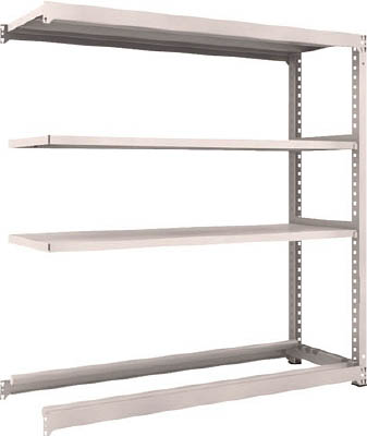 ＴＲＵＳＣＯ　Ｍ３型中量棚　１８００Ｘ５７１ＸＨ１８００　３段＋タイヤ１段　連結＿