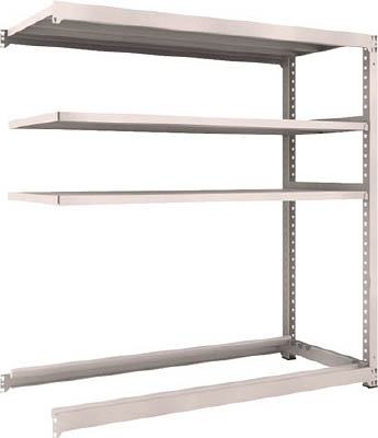 ＴＲＵＳＣＯ　Ｍ３型中量棚　１８００Ｘ７２１ＸＨ１８００　３段＋タイヤ１段　連結＿