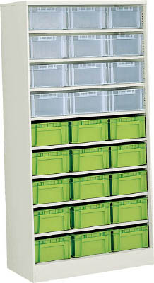 ＴＲＵＳＣＯ　バンラックケースＣＦ型　Ｆ－２ＴＭＸ１２個Ｆ－２ＧＲＸ１５個付＿