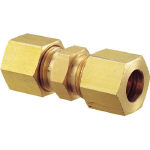 フジトク　黄銅製フレヤードユニオン　ファイ１２　銅管用　くい込み継手＿
