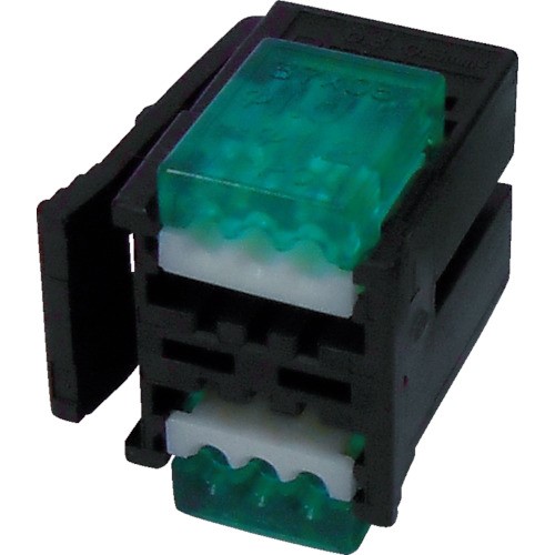 ３Ｍ　ミニ・クランプ　ワイヤーマウントプラグ６極　緑＿