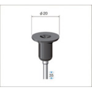 ナカニシ　ディスク専用ゴムパット　（１Ｐｋ（袋）＝５本入）＿