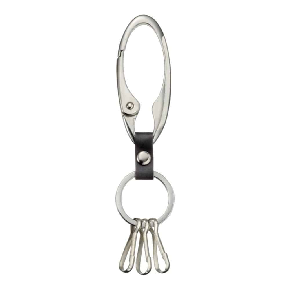 大一鋼業　カラビナキーホルダー　ニッケルシルバー　ＣＫ－１