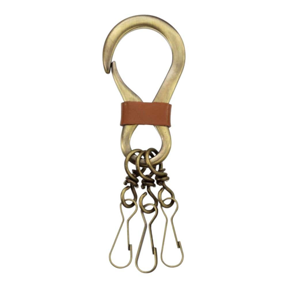 大一鋼業　カラビナキーホルダー　アンティークゴールド　ＣＫ－６