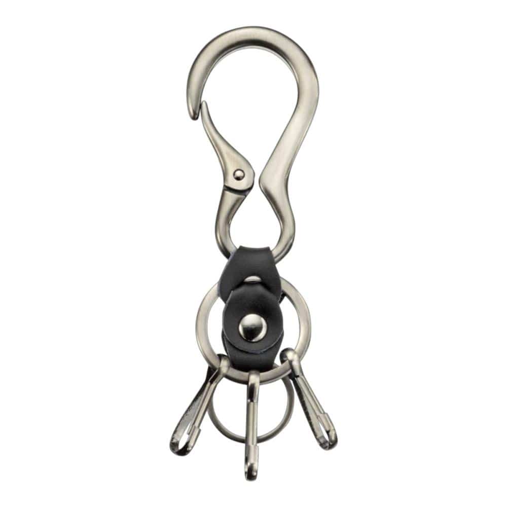 大一鋼業　カラビナキーホルダー　サテンシルバー　ＣＫ－７