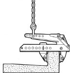 イーグル　コンクリート製品用つりクランプ　ＥＳＴ－２５０＿