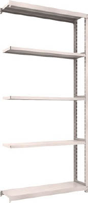 ＴＲＵＳＣＯ　Ｍ２型軽中量棚　１１６０Ｘ３００ＸＨ２４００　５段　連結　ネオグレー＿