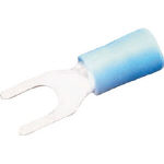 ＪＳＴ　ビニル絶縁付角先開形端子（Ｆ形）　ＦＶ２－ＹＳ４Ａ　１００個入り＿