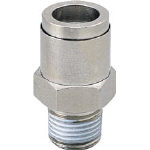 ピスコ　チューブフィッティングブラス　ストレート　カバー付　＿