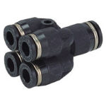 ピスコ　チューブフィッティング　違径二重ワイ　＿