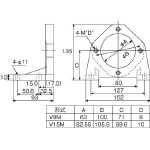 ダイキン　ピストンポンプ用フート　＿