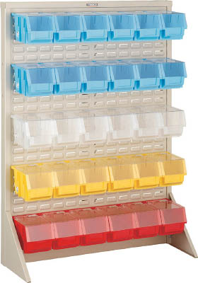 ＴＲＵＳＣＯ　パネルコンテナラック　蓋付　ＮＧ＿