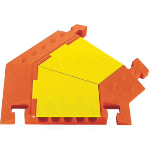 ＣＨＥＣＫＥＲＳ　ラインバッカー　ケーブルプロテクタ　重量型　電線５本　右曲＿