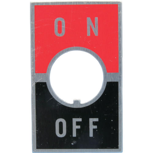 ＮＫＫスイッチズ　トグルスイッチ用ＯＮ－ＯＦＦ文字板　Ｍ１２＿