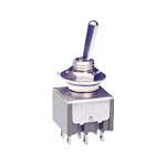 ＮＫＫスイッチズ　基本レバー形トグルスイッチ　２極ＯＮ－ＯＦＦ＿