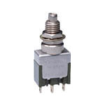 ＮＫＫスイッチズ　基本形押ボタンスイッチ　単極ＯＮ－ＯＮ＿