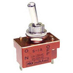 ＮＫＫスイッチズ　トグルスイッチ　はんだ端子　単極ＯＮ－ＯＦＦ＿