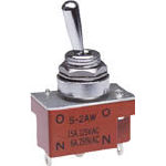 ＮＫＫスイッチズ　防水形トグルスイッチ　はんだ端子　単極ＯＮ－ＯＮ＿