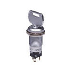 ＮＫＫスイッチズ　ねじ取付け形キーロックスイッチ　ＯＮ－ＯＮ＿