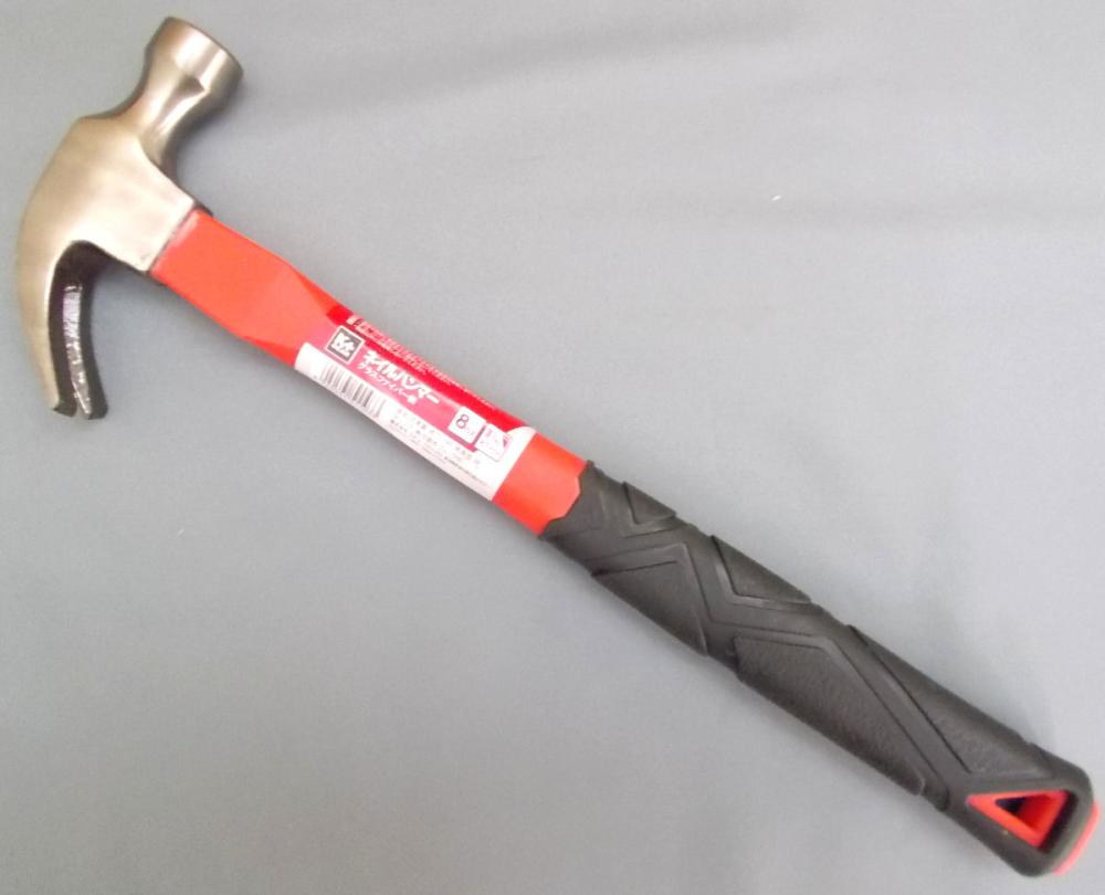 Ｋ＋グラス柄　ネイルハンマー　Ｋ－ＮＨ０８０８Ｎ