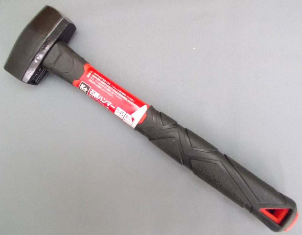 Ｋ＋グラス柄　石頭ハンマー　０．４５ｋｇ　ＫＳＨ０４５