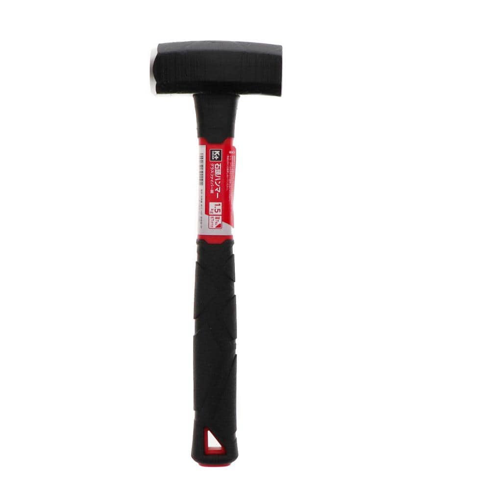 Ｋ＋ＧＥＡＲ　グラスファイバー柄　石頭ハンマー　１．５ｋｇ　Ｋ－ＳＨ１５０