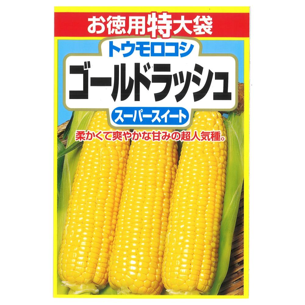 トウモロコシ種子　ゴールドラッシュ　徳用特大