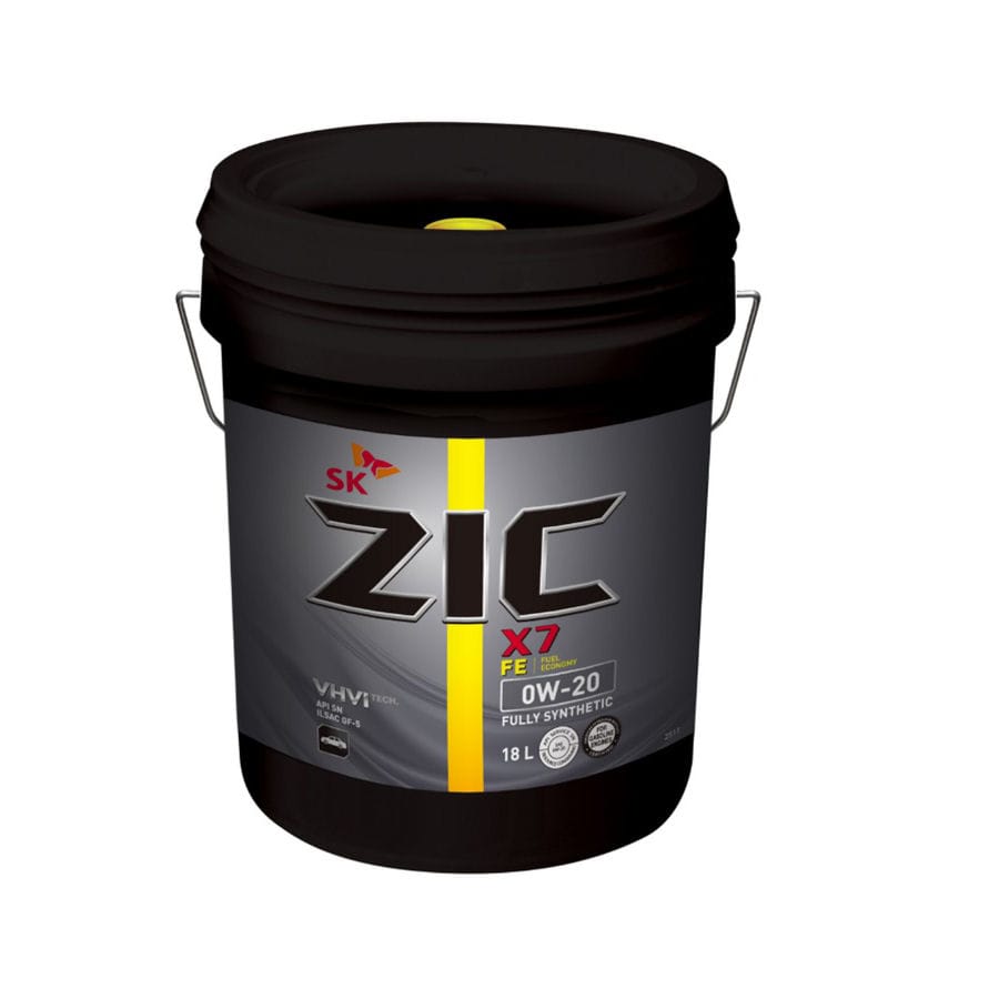 ＳＫ　ＺＩＣ　エンジンオイル　Ｘ７　全合成油　ＯＷ－２０　１８Ｌ