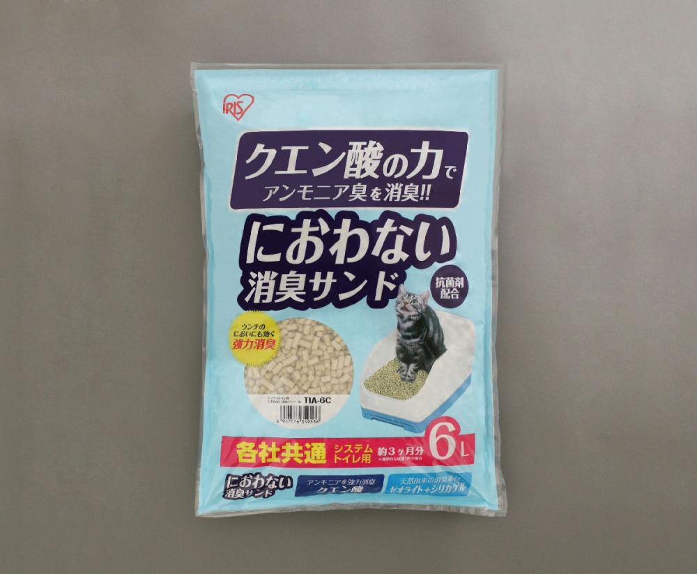 システムトイレ用　におわない消臭サンド　６Ｌ　ＴＩＡ－６Ｃ
