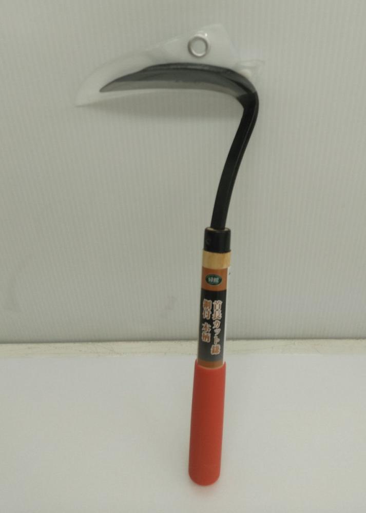首長カット鎌　鋼付　木柄　ＫＥ－００２ＦＬ
