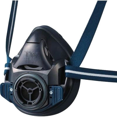 ＳＫ１１　ＴＷ防じん・防毒マスク　ブラック　Ｍ－１００－ＢＫ