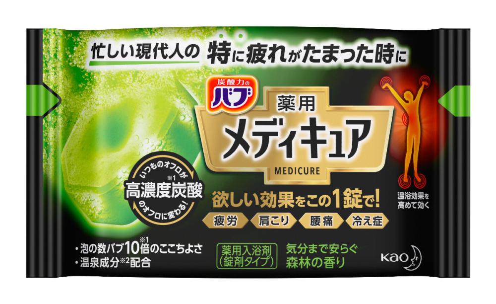 花王　バブ　メディキュア　森林の香り　１錠バラ