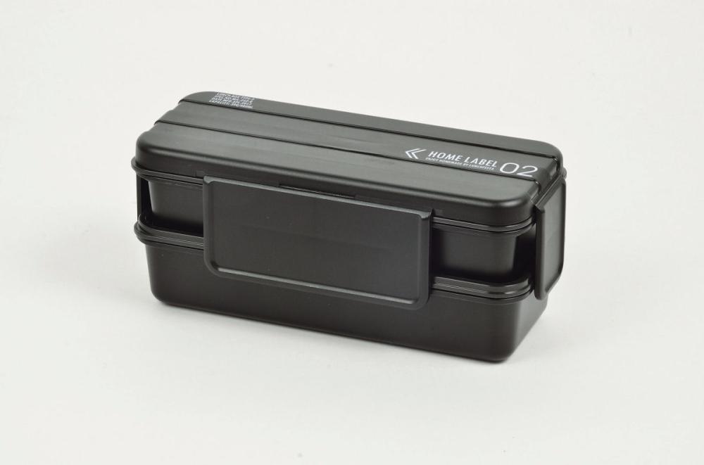 汁漏れしにくく、洗いやすいお弁当箱　２段