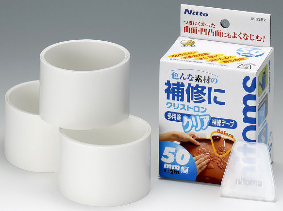 クリストロン　多用途クリア補修テープ　３０ｍｍ