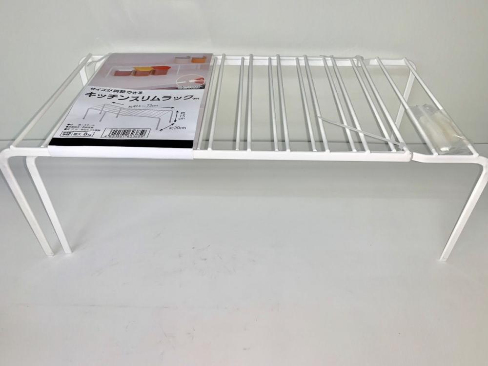 サイズが調整出来るキッチンスリムラック　ＡＬ