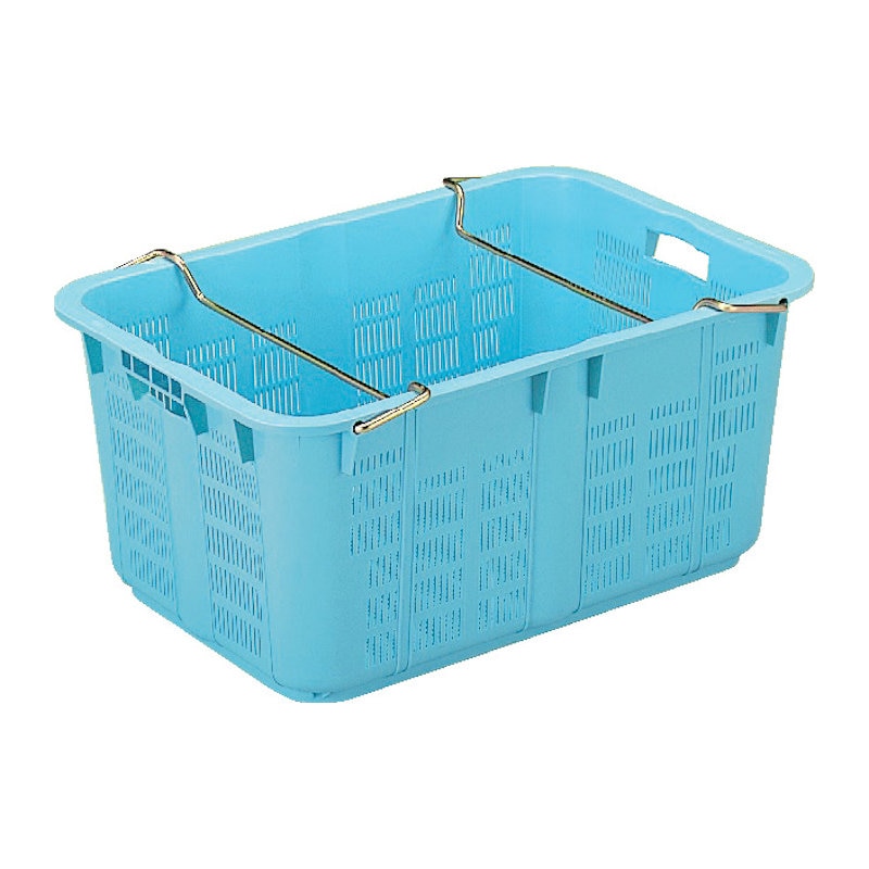 サンテナーＡ　＃１２０－２　ハンドル付き　ライトブルー