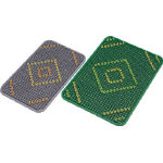 テラモト　花柄ヨクトール４５０×７４７ｍｍ若草＿