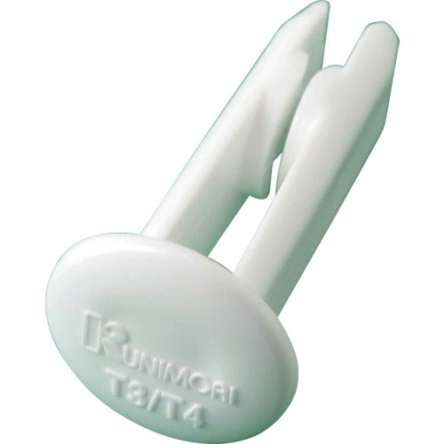 ＫＵＮＩＭＯＲＩ　ピンクリップ（３－４ｍｍ用）白　（１００個入）＿