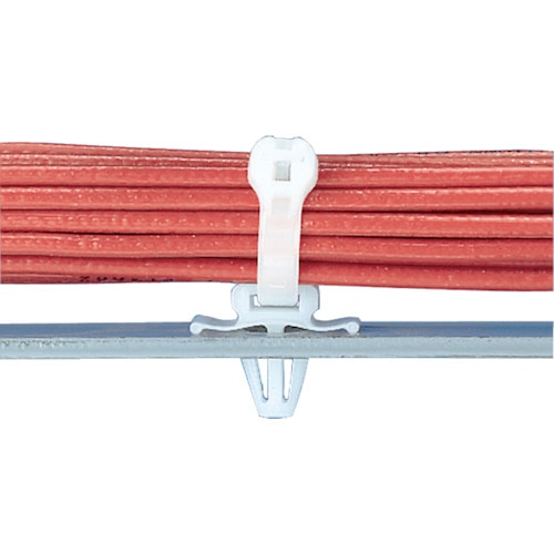 パンドウイット　押し込み型固定具　ナチュラル　（１０００個入）＿