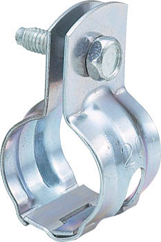 ＴＲＵＳＣＯ　パイプ用支持金具　吊バンド　組式　適用径１５Ａ＿