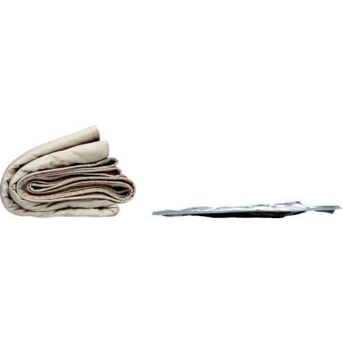 ミドリ安全　真空パック毛布　マイクロファイバー毛布＿