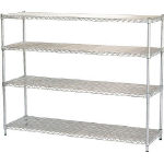 ＩＲＩＳ　メタルラック（ポール径２５）　１５００×４６０×１２００＿