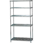 ＩＲＩＳ　メタルラック（ポール径２５）　９１０×４６０×１７８５＿