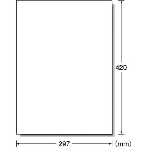 ３Ｍ　エーワン　屋外用サインラベル（レーザー）キレイにはがせるツヤ消しＡ３　５枚＿
