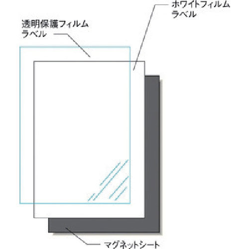 ３Ｍ　エーワン　屋外用マグネットセット（インクジェット）ＵＶカット保護カバー付＿