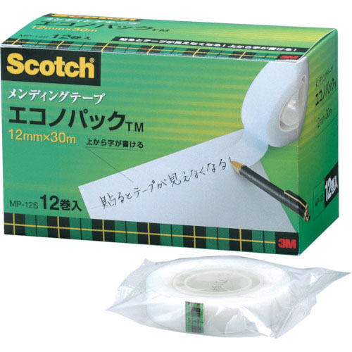 ３Ｍ　メンディングテープエコノパック　１２ｍｍＸ３０ｍ　巻芯径２５ｍｍ　１２巻入＿