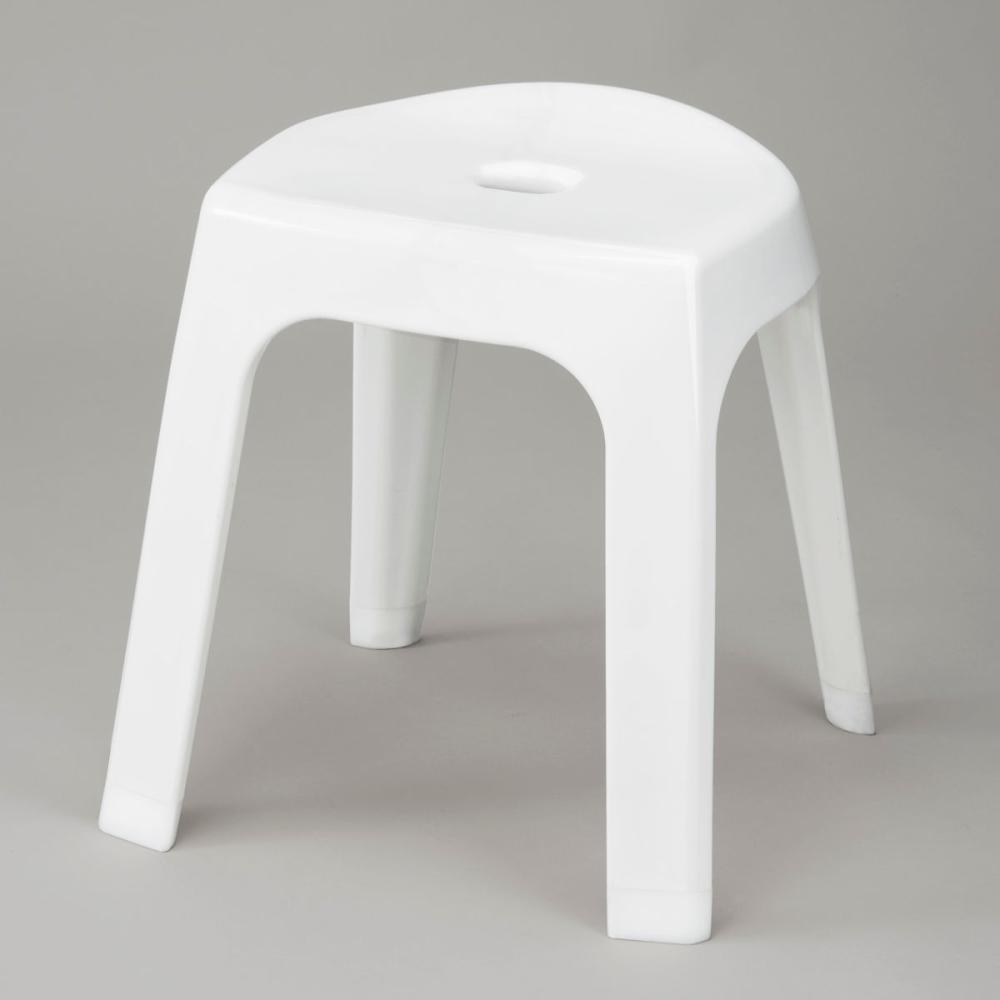 アテーナライフ　立ち座りしやすいおふろ椅子　４０ｃｍ　ホワイト