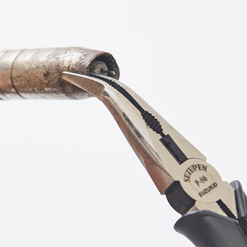 スズキッド（ＳＵＺＵＫＩＤ）　溶接専用ペンチ　スズペン　Ｐ－８６　ベントタイプ　