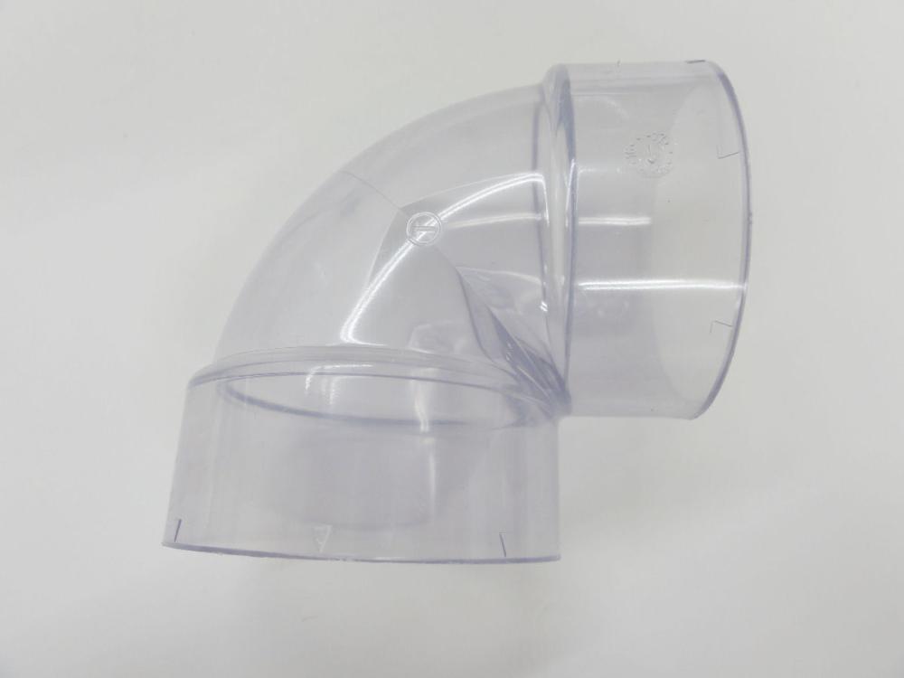 ＶＵ透明継手９０度エルボＶＵＤＬ－透明５０